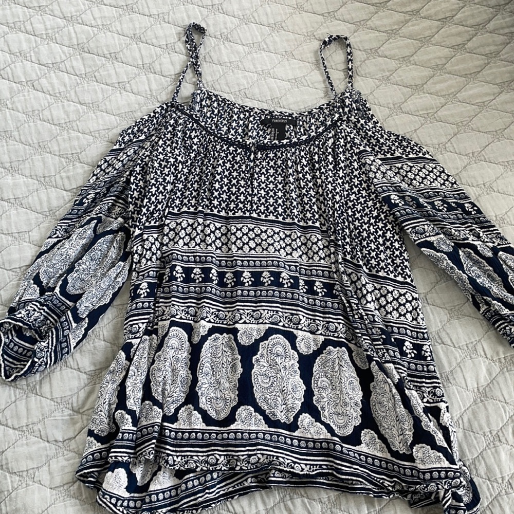 Forever 21 off the shoulder top
